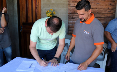 Governo de Morro da Fumaça assina ordem de serviço para pavimentação da Rodovia Mansueto Maccari