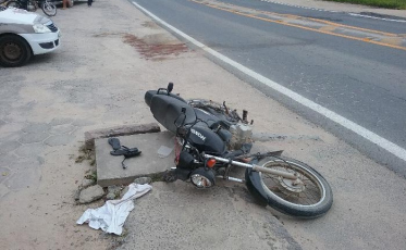 Morre mais um motociclista no trânsito da região