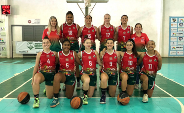 Time sub-19 de basquete feminino de Criciúma é bicampeão Sul Brasileiro