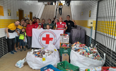 Três toneladas de alimentos são arrecadadas na final do Campeonato Catarinense