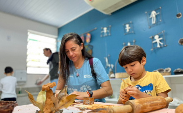 Atividades sobre saúde mental marcam Dia da Família na Escola S de Criciúma