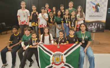 Enxadristas de Criciúma conquistam pódios na 2ª etapa do Circuito de Xadrez Rápido