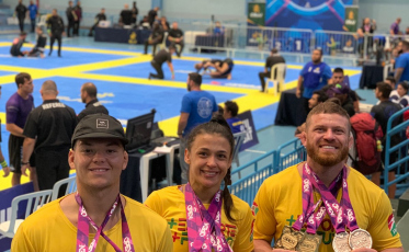 Criciúma é representada em evento internacional de jiu-jitsu e conquista medalhas