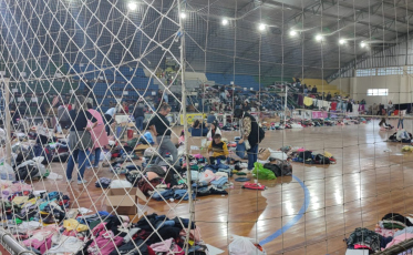 Içara arrecada 500 donativos para serem doados a Praia Grande