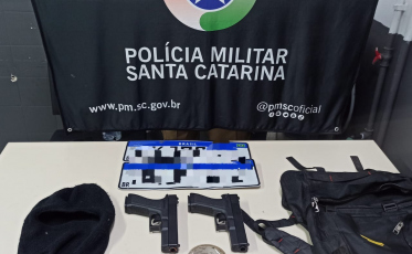 PM recupera veículo roubado e prende criminoso em Siderópolis