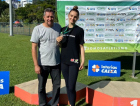 Atleta criciumense garante segunda colocação no Estadual Adulto de Atletismo
