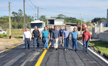 Prefeitura de Criciúma entrega obras aos moradores do bairro São Sebastião