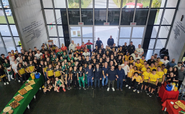 Atletas e comissões técnicas de Criciúma dos Joguinhos Abertos são recepcionados 