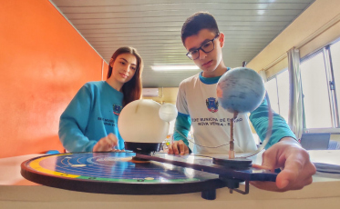 Alunos de Nova Veneza são destaques na Olimpíada de Astronomia