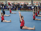 Estudantes de escola municipal de Criciúma tem contato com a ginástica rítmica