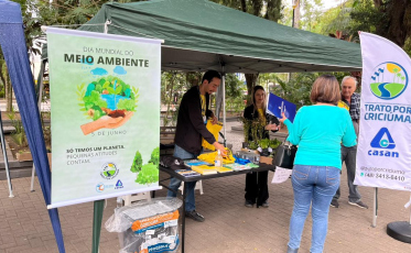 Trato por Criciúma realiza Tira-Dúvidas na Praça Nereu Ramos