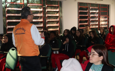 Colégio Unesc passa a receber o programa Defesa Civil na Escola