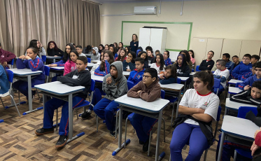 Instituições de ensino de Criciúma recebem palestras do Programa Defesa Civil na Escola