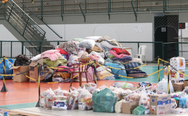 Unesc é ponto focal de arrecadação de donativos para atingidos pelas cheias no RS
