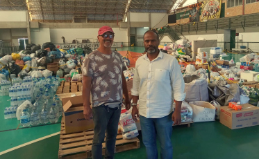 Doações de Siderópolis são encaminhadas aos atingidos pelas cheias no RS