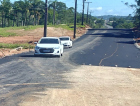 Pavimentação da rodovia na Linha Cabral entra em fase de conclusão