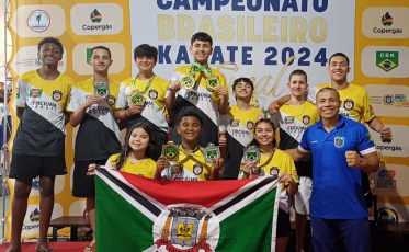 Criciúma conquista sete medalhas em campeonatos nacionais de karatê