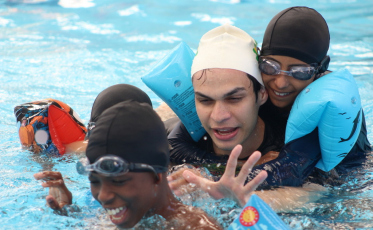 Unesc desenvolve projeto aquático para crianças com TDAH