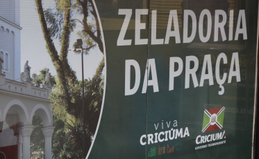 Praça Nereu Ramos passa a contar com zeladoria para reforçar a segurança