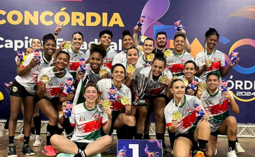 Criciúma encerra participação nos Jasc 2024 com título no handebol feminino