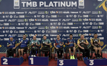 Mampituba é vice-campeão brasileiro no tênis de mesa paralímpico