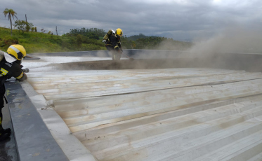 Incêndio de residência em Orleans causa 30 mil reais de prejuízo