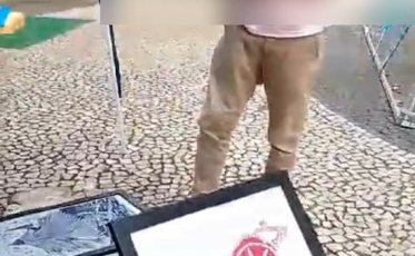 ((Vídeo)) Intolerância religiosa é registrada durante exposição de orixás em Criciúma