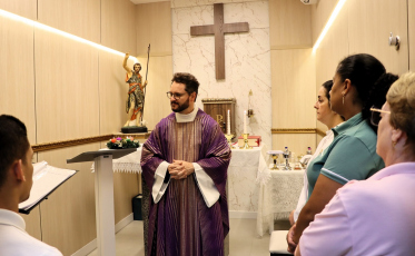 Símbolo de fé e esperança, Capela do Hospital São João Batista é inaugurada