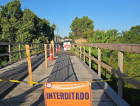 Criciúma: Ponte no bairro São Francisco é parcialmente interditada 