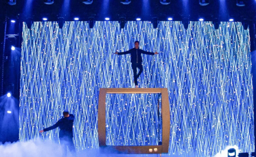 A última apresentação do espetáculo do impossível no Teatro Elias Angeloni