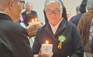 Irmã Cristiane Michels celebra seus 60 anos de vocação religiosa