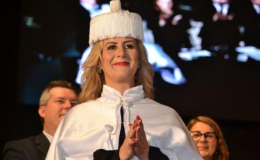 No Ar! Luciane Ceretta toma posse na Unesc