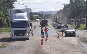 Obras da Luiz Rosso avançam e revitalização já está na Primeira Linha