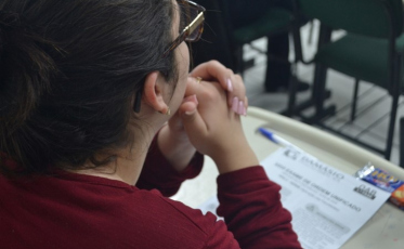 Acadêmicos de Direito Unesc realizam simulado do Exame da OAB