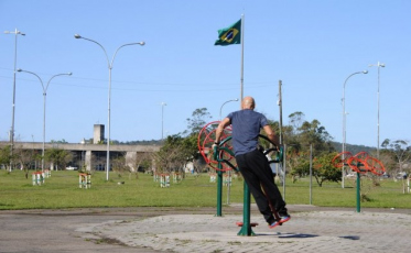 Salvaro confirma reforma e solicita apoio na manutenção de academias ao ar livre