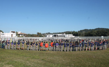 Balneário Rincão é palco para acampamento de escoteiros