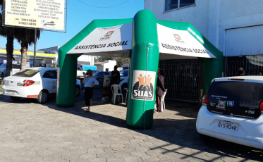 Mais uma ação conjunta de abordagem social é realizada em Criciúma