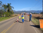 Na BR-285, obras continuam no acesso a Timbé do Sul