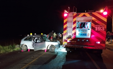 Motorista morre após colisão entre dois veículos na SC-285