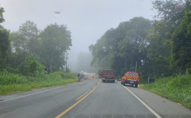 Motociclista morre em acidente na SC-108 