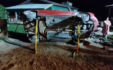 Acidente de trânsito deixa homem ferido em Araranguá