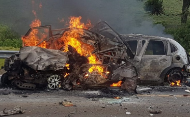 Sexta-feira com nove mortes nas rodovias federais de SC