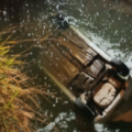 Passageiro morre após carro cair de ponte e ficar submerso em rio em SC