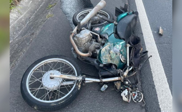Motociclista morre em grave acidente com caminhão no Anel Viário de Criciúma