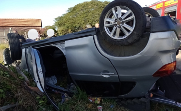 Acidente deixa quatro pessoas feridas na SC-370