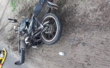 Motociclista fica em estado grave após queda em lombada em Araranguá