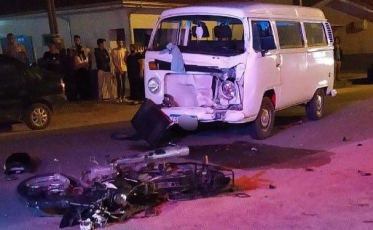 Motociclista morre após colisão frontal no Sul do estado