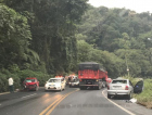 Colisão frontal na chegada de Siderópolis