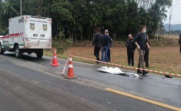 Ex-vereador de Meleiro morre atropelado na SC-108