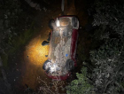 Carro cai em rio e mobiliza bombeiros após suspeita de afogamento em Lauro Müller